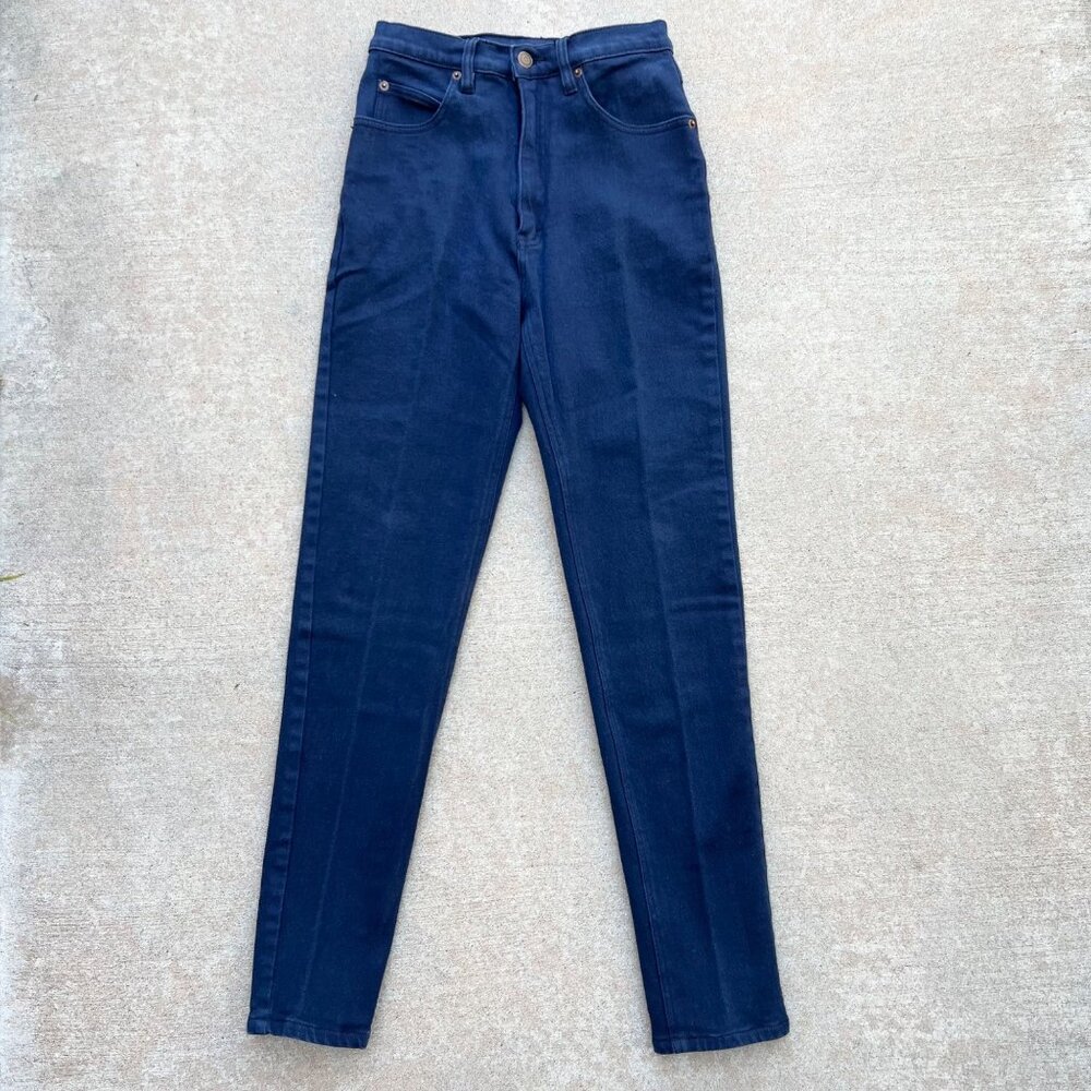 Y2K Navy Blue High-Rise Skinny Jordache Jeans